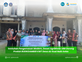Rektor UBB Lantik 10 Dosen Angkat 10 Tenaga Kependidikan dan Serahkan SK Mutasi PNS